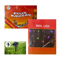 OEM - Guirnalda de Luces LED Solar 300L