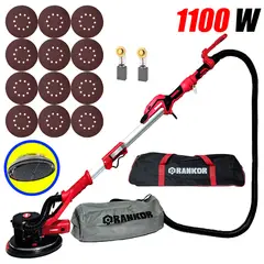 RANKOR - Lijadora Industrial Pared Techo Drywall Paneles Yeso 9″ Rankor RDS110001 1100W