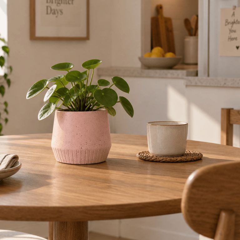 Macetero jaspeado con relieve de líneas - 12.5 cm de alto - Ginebra