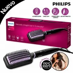 PHILIPS - Cepillo Alisador de Cabello BHH880 PHILIPS