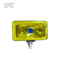 HELLA - Faro Neblinero Hella 450 Cuadrado Amarillo