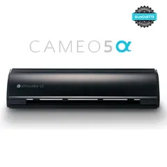 SILHOUETTE - Silhouette Cameo 5 Alpha Negro - Plotter de Corte Profesional para Vinil y Manualidades