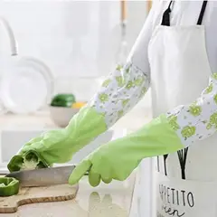 GENERICO - Guantes de Silicona Multiuso con Cerdas para Limpieza