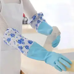 GENERICO - Guantes Antideslizantes de Silicona para Aseo del Hogar