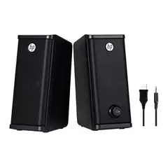 HP - Parlantes Multimedia Para PC Con control de volumen 6 W DHS-2101s
