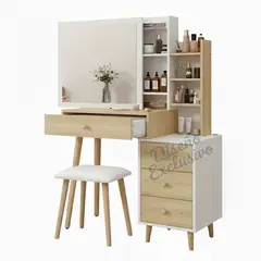 GENERICO - Tocador con Asiento Athena Duna Amore Home