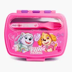 GENERICO - Sadwichera rectangular con cubiertos Paw Patrol M