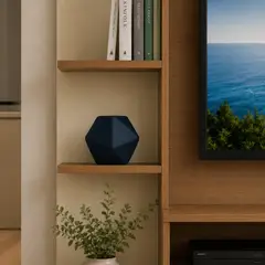 LAR DANIELSEN - Acento decorativo de forma geométrica - Negro
