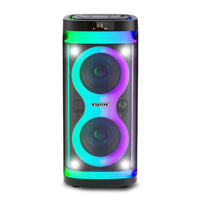Torre de Sonido Aiwa AWPOH4D Con luces led