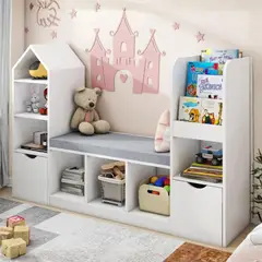 GENERICO - Estante Infantil Princesa Star - Blanco