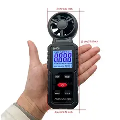 GENERICO - ANEMOMETRO PROFESIONAL DIGITAL S8606