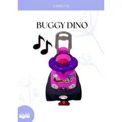 GENERICO - Carrito BUGGY DINO  - ROSADO