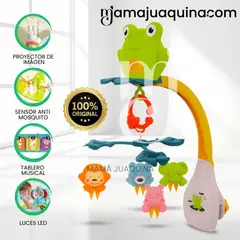 GENERICO - Móvil para cuna «SAPIT» con sensor de Green