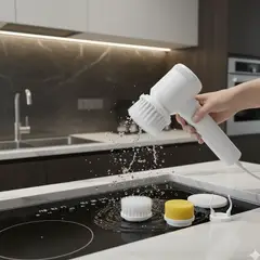 IMPORTADO MC - CEPILLO LIMPIADOR ELECTRICO- cocina  lavadero  Duchas  Ventanas - Recargable