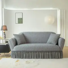 SALA FABULOSA - Funda de mueble 3-2-1 burbuja - Gris