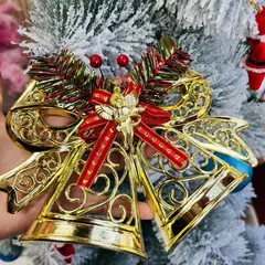 GENERICO - Campanas colgantes navideñas adornos de navidad