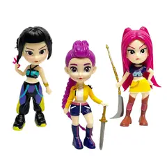 GENERICO - Muñecas Guerreras K pop Demon Hunters Set x3