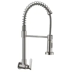 XM - Llave Ganso Acero Satinado LC304-2014