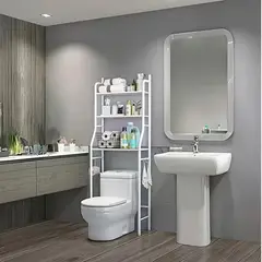GENERICO - PACK 2 ORGANIZADOR BAÑO COLOR BLANCO