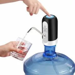 GENERICO - Dispensador De Agua Eléctrico Recargable USB Para Bidón Universal