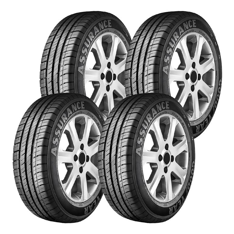 Kit 4 Llanta 18565R15 88T Assurance Goodyear