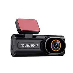 NEO DIGITAL - Cámara vehícular K6 pantalla digital 2 lentes 4K DVR wifi auto carro