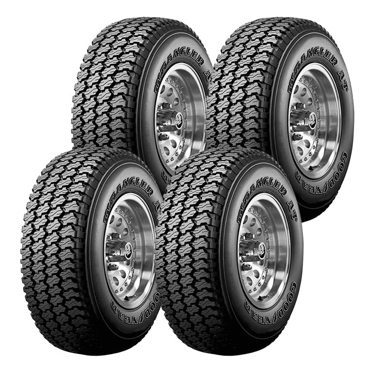 Kit 4 Llantas 20575R15 97Q Wrangler AT Goodyear