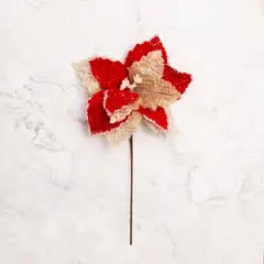 PANORAMA HOGAR - SETX6 FLORES POINSETTIAS PVC SURTIDAS II