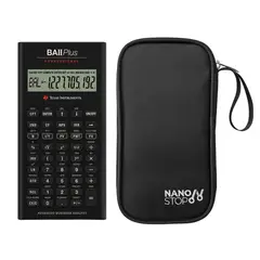 TEXAS - Calculadora Instruments Baii Plus Profesional + Funda Profesional