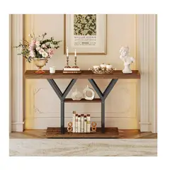 DABUILDINGSER ACEROS & MUEBLES - Consola Recibidor Handred caramelo