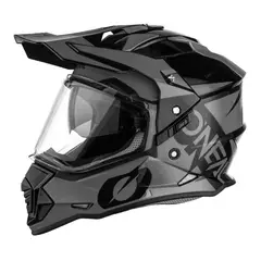 O'NEAL - Casco Integral ONeal Sierra Adventure Enduro Doble Visor Certificado Gris L