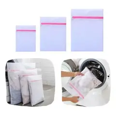 GENERICO - Mallas para Lavado de Ropa Delicada Pack x3 Resistente y Seguro