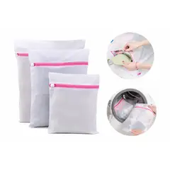 GENERICO - Bolsas para Lavadora Ropa Delicada Pack x3 Protección Total