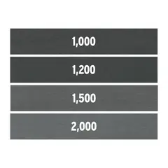 TRUPER - Lija de agua grano 1000 microfina carburo de silicio - 11632