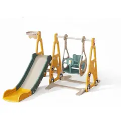 GENERICO - Centro De Juegos Tobogán Columpio Niños Recreativo Multifuncional