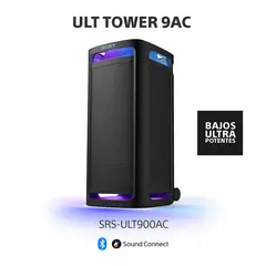 SONY - Sony Parlante Bluetooth SRS-ULT9 AC para Fiestas ULT TOWER 9 AC Negro