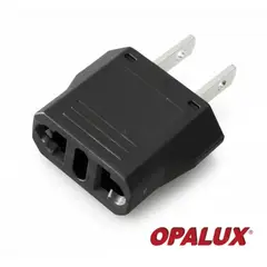 OPALUX - Adaptador de Enchufe Jack Universal a espiga Plana P-510
