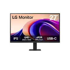 LG - Monitor 27 Qhd Ips 100hz Con Hdr10 Usb Type-c 27u631a-b
