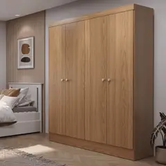 PAZART MUEBLES - ROPERO 4 PUERTAS BATIENTES BILBAO ROUBLE