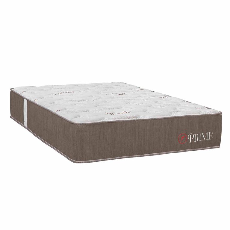 Colchón Prime Bamboo 2 Plz + 02 Almohadas Visco + Protector