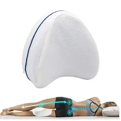 GENERICO - Almohada piernas viscoelastico con funda