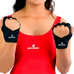 BRANSON - Guantes mitones Gym - unisex Talla S