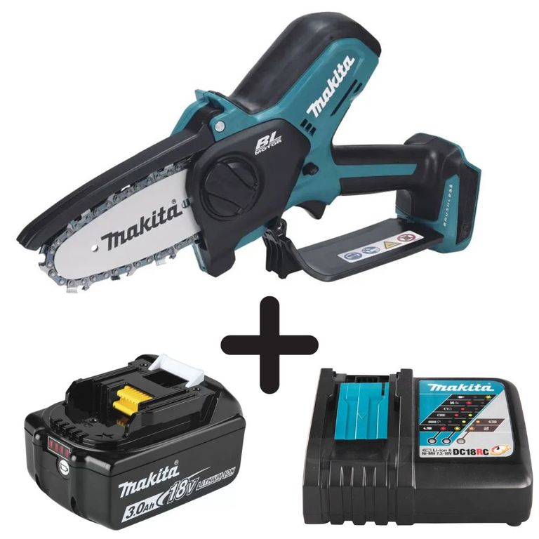 Sierra de Poda LXT 18voltios DUC101 + 1 bateria 3ah + cargador MAKITA