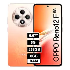 OPPO - Celular RENO 12F 5G 8GB RAM 256GB Naranja