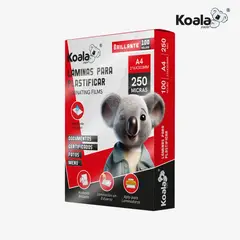 KOALA - Lamina Koala A4 250 MIC X 100 micas
