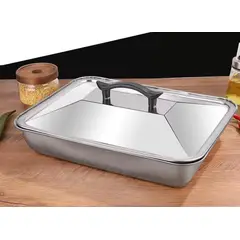 GENERICO - BANDEJA CON TAPA ELEGANTE PARA MESA