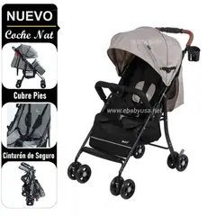 EBABY - Coche de Paseo Nat Beige