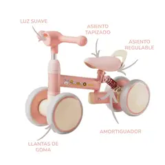 GENERICO - BICICLETA DE EQUILIBRIO CON AMORTIGUADOR PARA NIÑOS