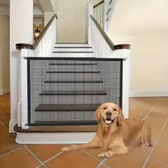 GENERICO - Malla puerta perimetral para la seguridad de mascotas 120 cm