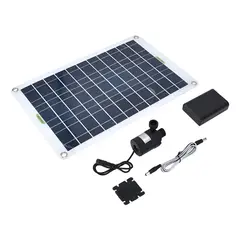 U BUY - Kit De Bomba De Agua Solar 50w Panel 800lh 18v bajo Ruido
